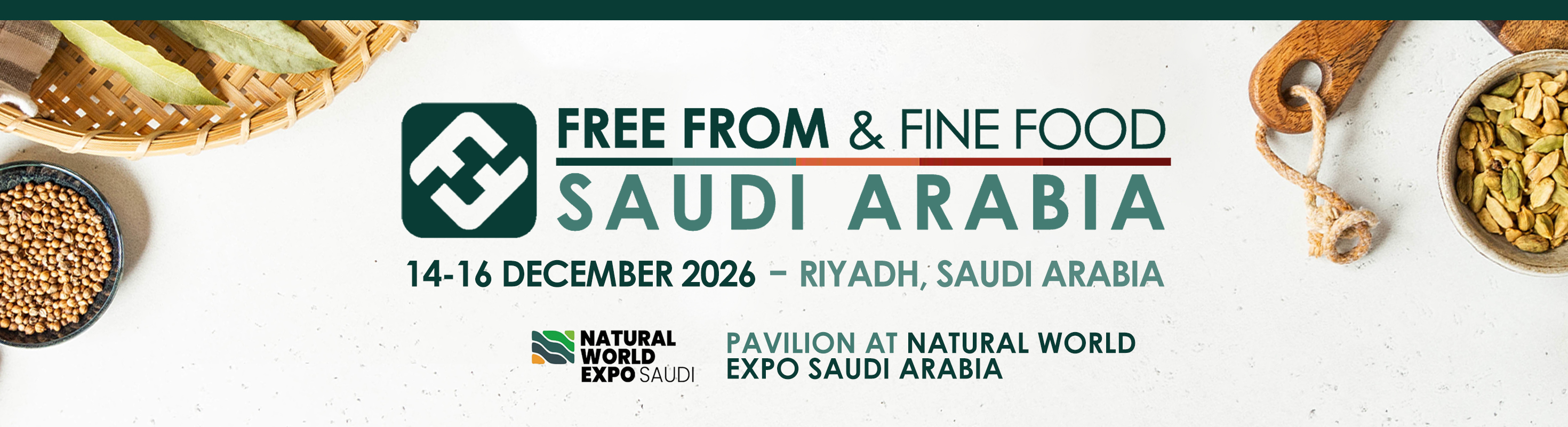 Free From & Fine Food Saudi Arabia banner